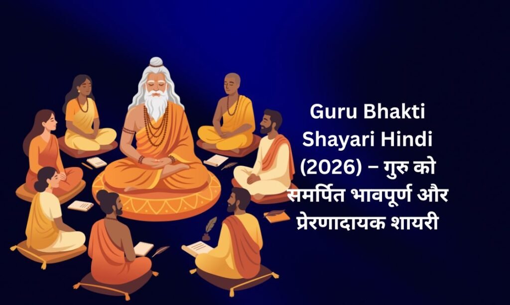 【400+】Guru Bhakti Shayari Hindi (2026) – गुरु को समर्पित भावपूर्ण और प्रेरणादायक शायरी ❤️