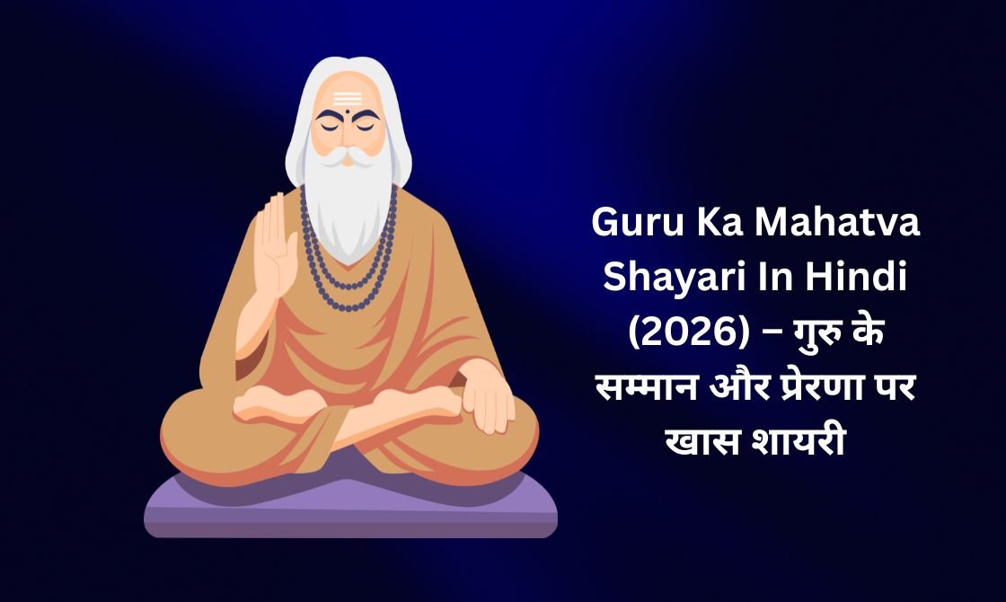 【450+】Best Guru Ka Mahatva Shayari In Hindi (2026) – गुरु के सम्मान और प्रेरणा पर खास शायरी 🌸