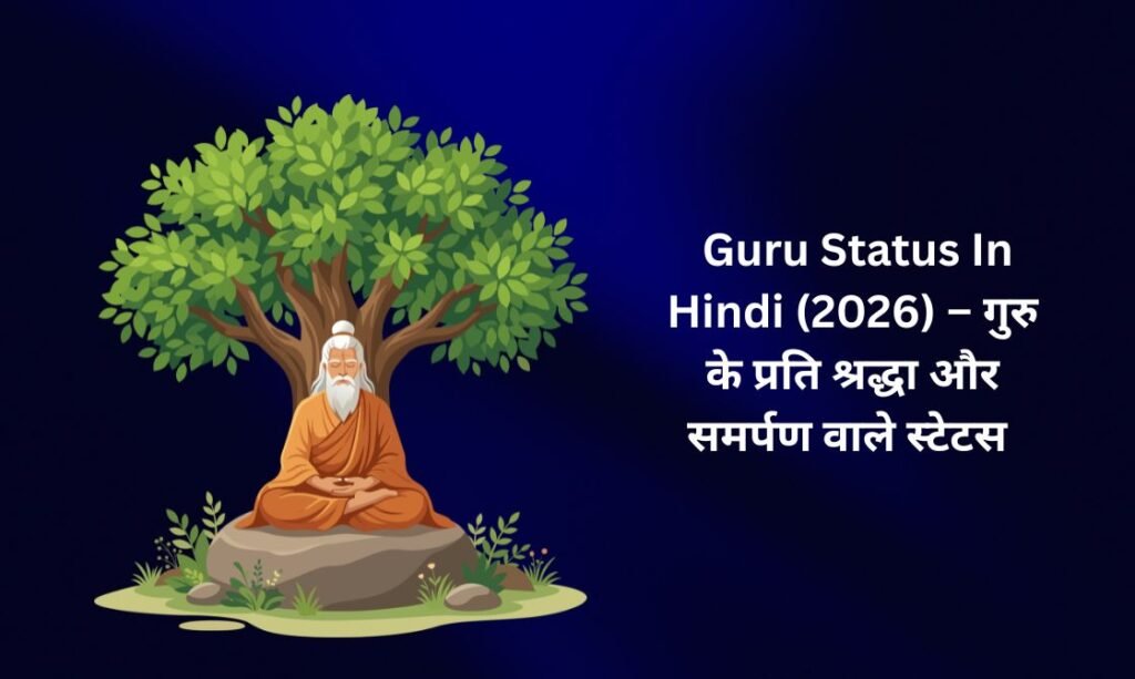 🪔【1488+】Best Guru Status In Hindi (2026) – गुरु के प्रति श्रद्धा और समर्पण वाले स्टेटस 🌸