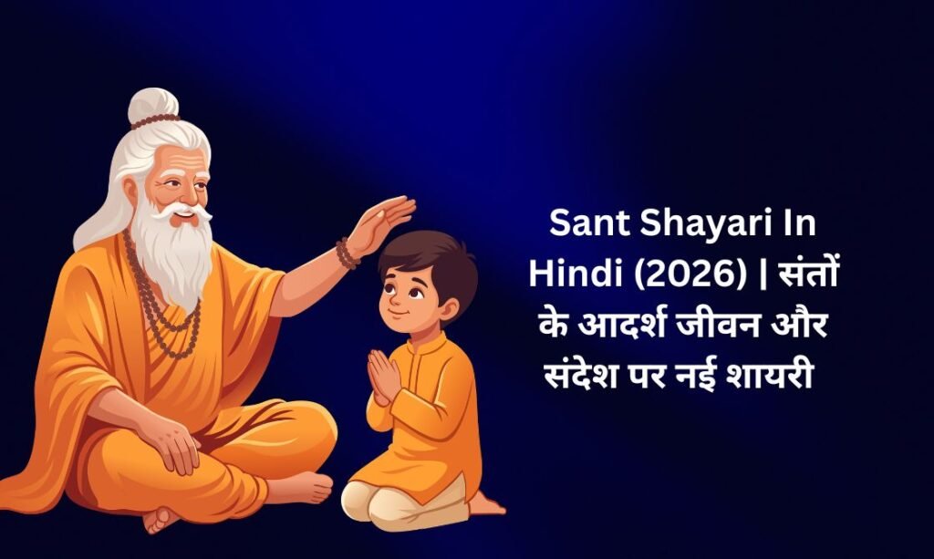300+ Latest Sant Shayari In Hindi (2026) | संतों के आदर्श जीवन और संदेश पर नई शायरी 🙏
