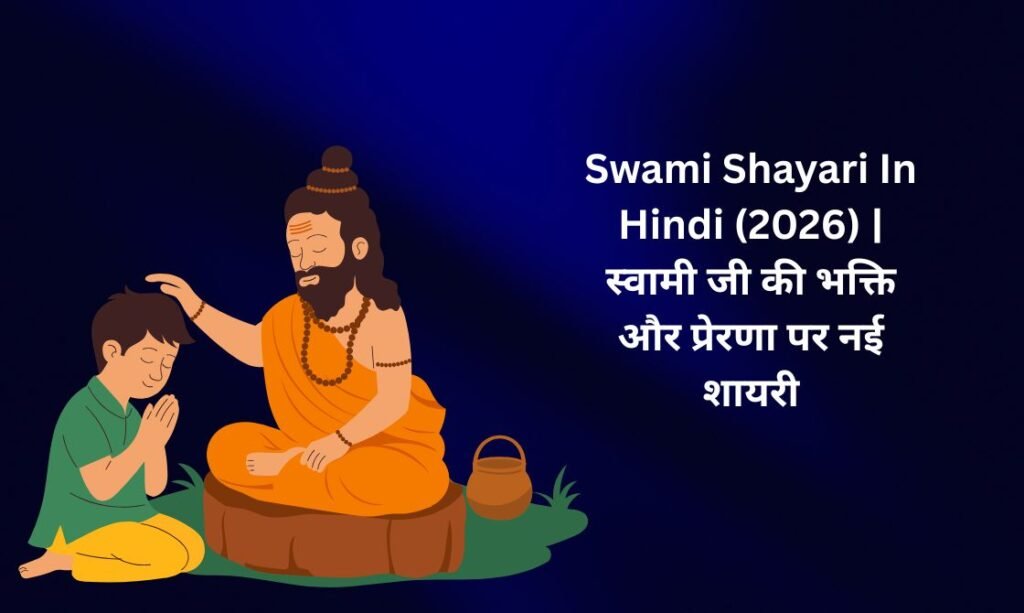 【350+】Latest Swami Shayari In Hindi (2026) | स्वामी जी की भक्ति और प्रेरणा पर नई शायरी 🙏